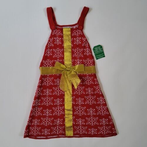 Star Twenty One Christmas Sweater Overall Dress New With Tags
