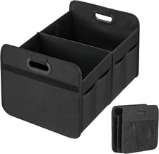 YSSOA Car Trunk Organizer 2 Compartments Anti-slip. New