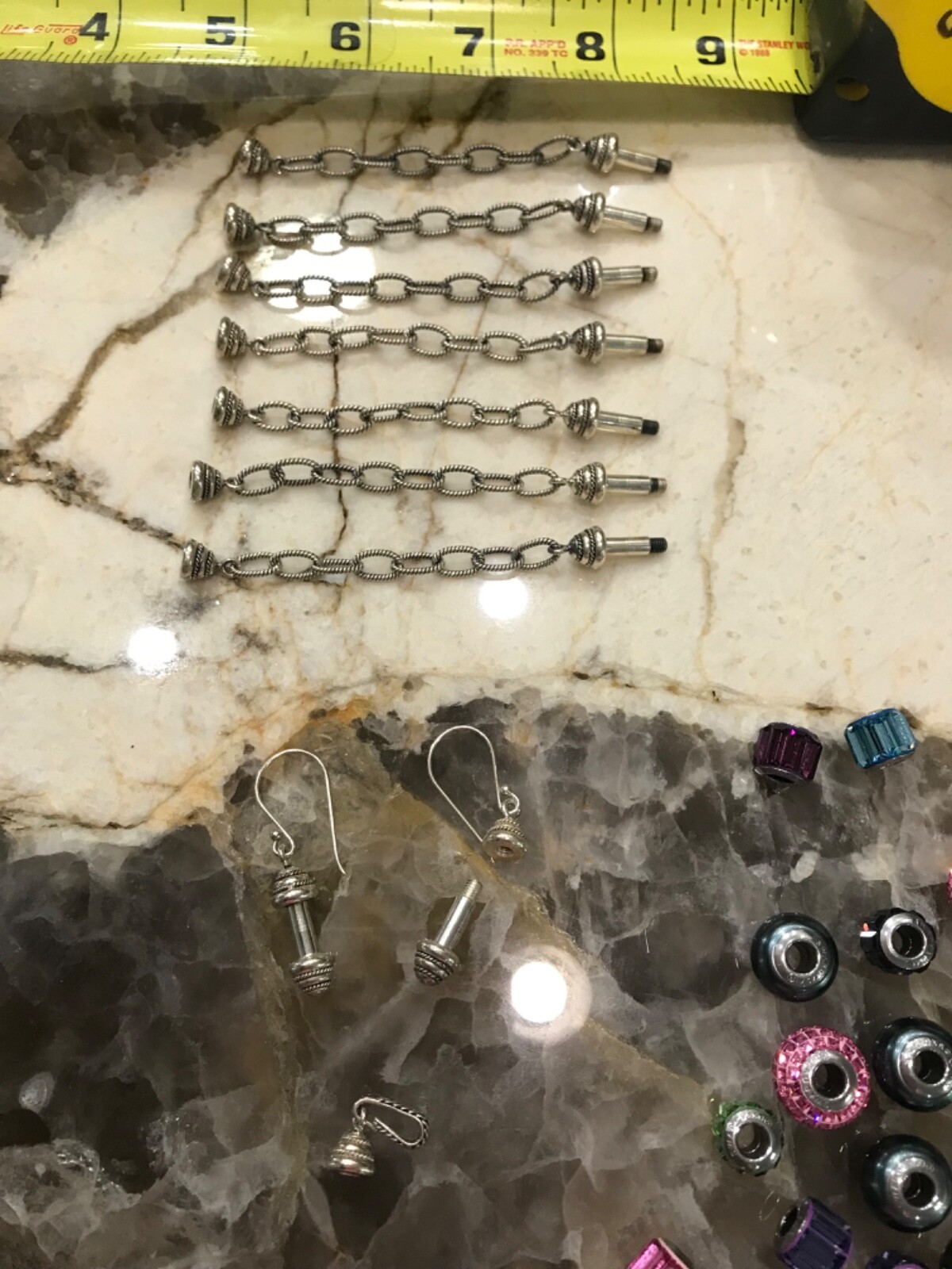 WHIMSY Sterling Silver Beehive Interchangeable Be… - image 2