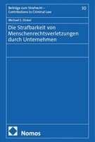 Die Strafbarkeit Von Menschenrechtsverletzungen Durch Unternehmen Michael S. Din