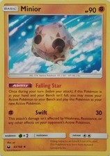 83/168 MINIOR | UNCOMMON | CELESTIAL STORM POKEMON CARD