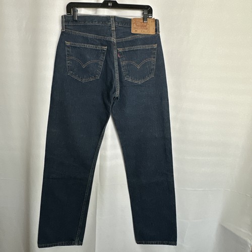 Vintage Levi 501 Men’s Jeans Blue 32X30 #0858 - Picture 4 of 19