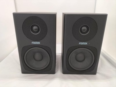 FOSTEX PM0.4C Active Speaker System Pair Used Few Times Tested TMB01 3.5/PC