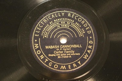 COUNTRY CARTER FAMILY Wabash Cannonball / If One Won't MW 7444 E+