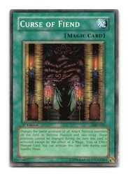 Curse of Fiend MRL-032 Magic Ruler Common Yu-Gi-Oh!
