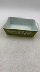 Pyrex Green White Crazy Daisy Spring Blossom Lasagna Pan Ovenware Baking Dish