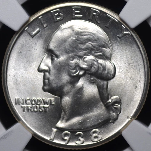 1938-P Washington Quarter — photo from another recent sale