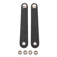 1 Set Accordion Bellows Fastener Buckle, PU Accordion Closure Band with