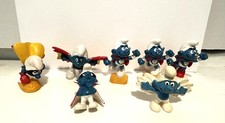 Smurfs Superheroes and Friends Vintage PVC Fi...