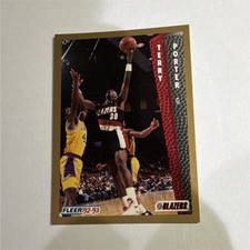 Fleer Terry Porter Portland Trail Blazers #190 1992-93 NBA Base Set Card