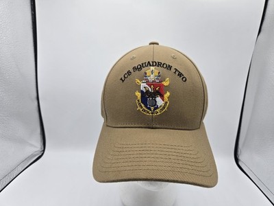 LCS SQUADRON TWO Hat Adjustable One Size Color Beige The CORPS Brand Pre-owned 