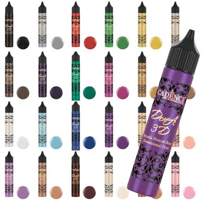 Cadence 3D Dimensional Pen - Dora Metallic 25ml