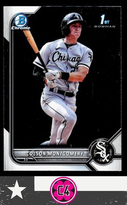 #ad Colson Montgomery 2022 Bowman Chrome 1st Prospects #BCP 71 Chicago White Sox $2.99