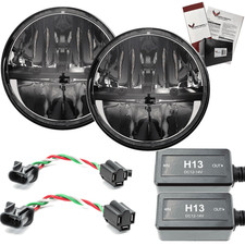 Eagle Lights 7 Round Led Headlights - Jeep Wrangler Cj Jk Tj 97-2015