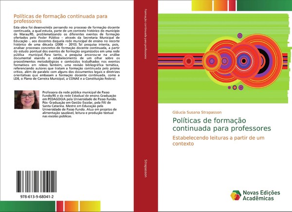 PolíTicas De FormaçãO Continuada Para Professores GláUcia Susana Strapasson Buch-image