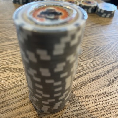 New NFL Tom Brady, New England Patriots, official size/weight poker chips 24