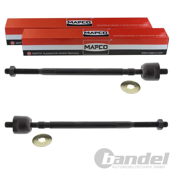 2X Mapco Axialgelenke Spurstangen Passend FüR Toyota Paseo Starlet | 59263-image