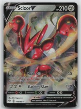 Cartas Pokémon Scizor V Y Vmax - Lote Ultra Raro De Darkness Ablaze (119/189 Y 118/189)