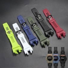 For casio GBA-900-1/4A/7/900CB Waterproof silicone rubber watch band straps mens