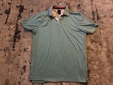Kenneth Cole Men's Lightweight Golf Polo Shirt Wicking, UPF 50+, Size Large