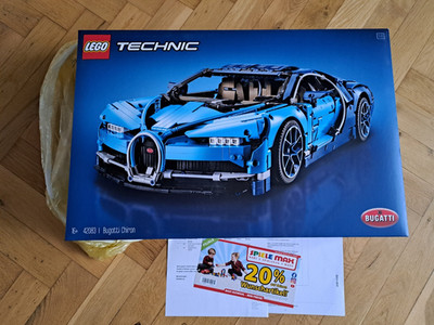 NEU LEGO TECHNIC: Bugatti Chiron (42083) Sammlerobjekt EOL OVP, Rechnung