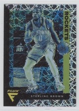 2020-21 Panini Flux Laser Prizm Sterling Brown #66 0l9v