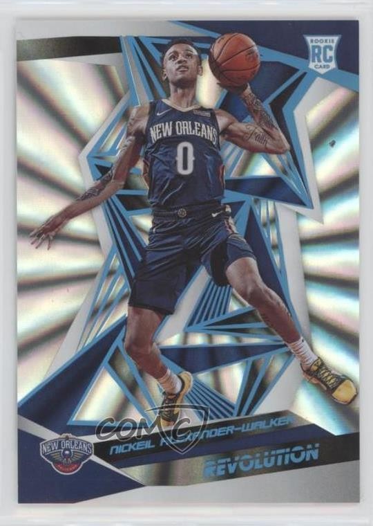 2019 Panini Revolution Rookies Sunburst 51/75 Nickeil Alexander-Walker #116 6l7