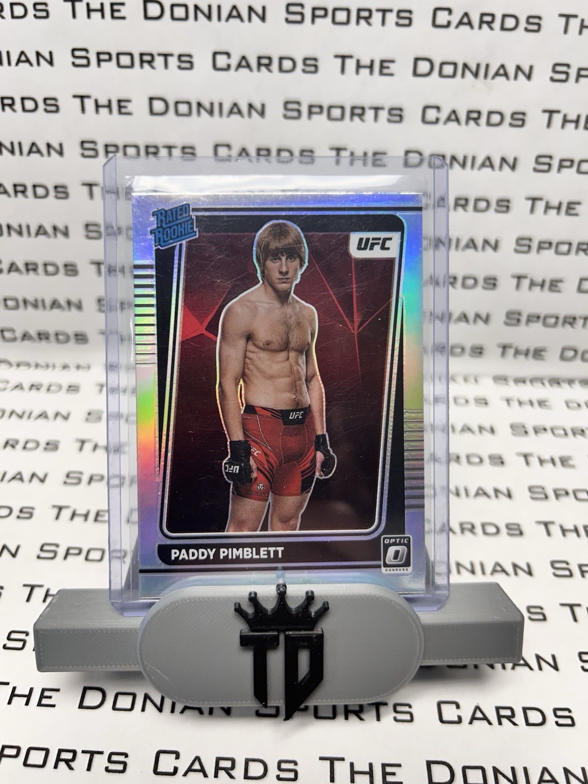 2022 Donruss Optic-UFC Paddy Pimblett #103 Holo Prizm RC