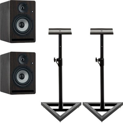 Prodipe Pro 5 V4 Palisanderholz Studiomonitor Stativ Set | Neu