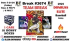 CINCINNATI REDS 2026 Panini Donruss Elite Hobby CASE 12 BOX Break #3674