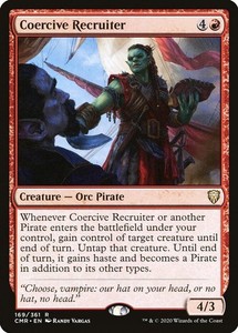 Coercive Recruiter 169/361 Commander Legends Foil