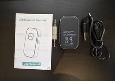 COMSOON Bluetooth Receiver for Car, Noise Cancelling 3.5mm AUX Bluetooth Car