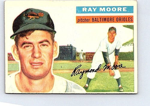 1956 Ray Moore [Gray Back] #43