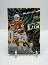 Arch Manning 2025 Panini National VIP Gold Pack Baja Stripe Rated Prospect SSP