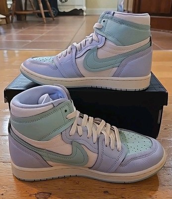 Nike Air Jordan 1 MM High Tops WMNS Sz 9 Hydrogen Blue/Sail-Light Dew FB 9891401