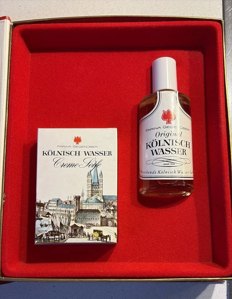 Vintage Parfüm Johann Maria Farina&Co original Flakon mit verpackung sehr selten - Bild 2 von 4