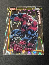2026 Topps Chrome Marvel Comics RayWave Refractor #95 Rek-Rap
