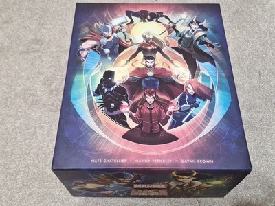 Roxley Marvel Dice Throne Game Battle Chest Complete with Extras