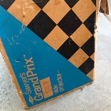 Vintage Sawyer's Grand Prix 570-R Slide Projector with Hanimex Rotary Tray Box