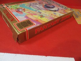 Fantasy Zone (Nintendo NES) Tengen COMPLETE w/ Box manual game WORKS!