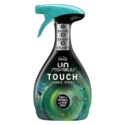 #ad Febreze Unstopables Touch Spray and Odor Eliminator 27 fl oz Fresh Fabric Deodo $11.05