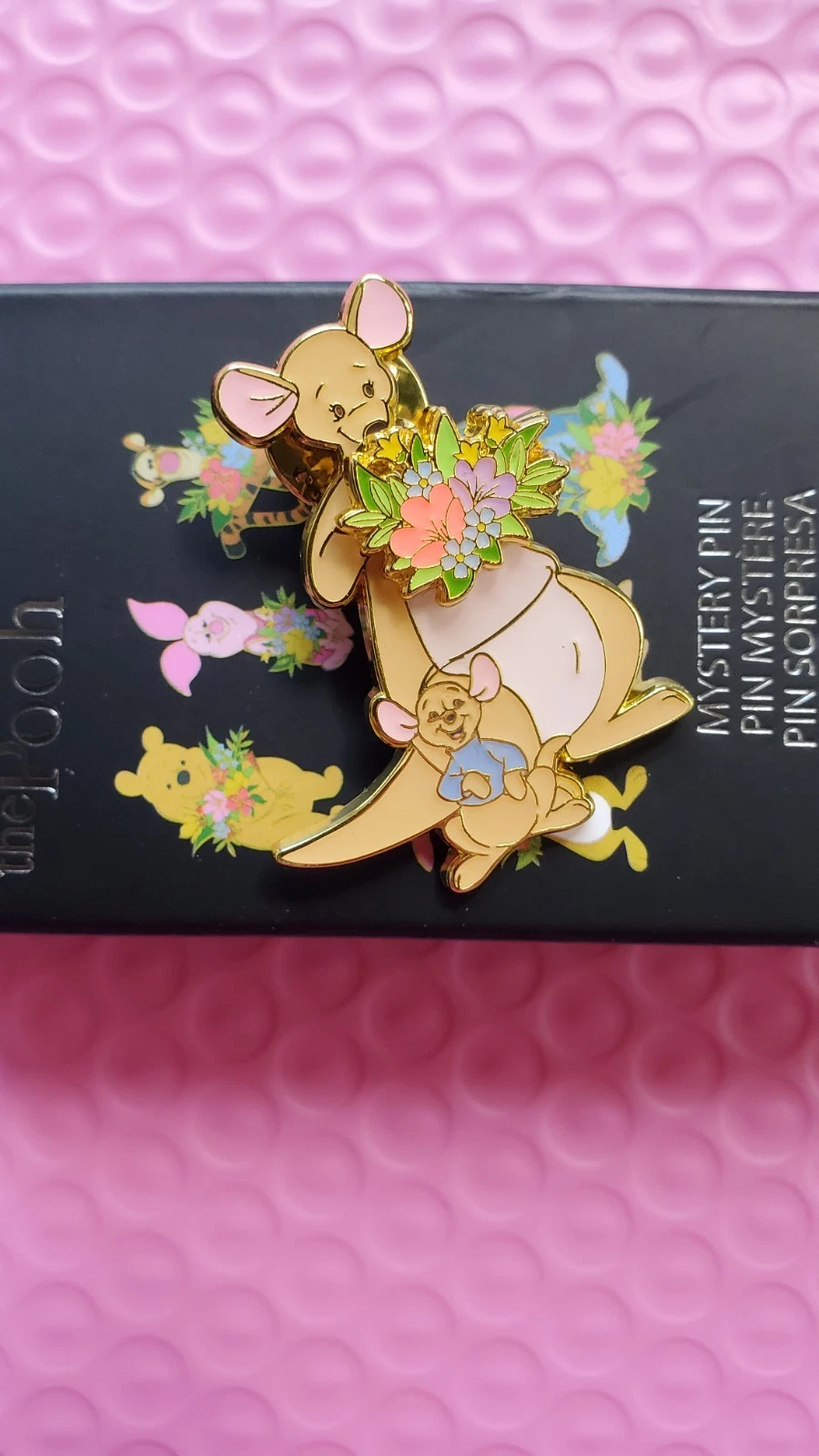 Loungefly Disney Winnie the Pooh Kanga &Roo Floral Bouquet Blind Box Mystery Pin