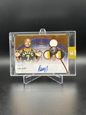 2025-26 Topps 3 Kam Jones Rookie Triple Patch Auto Rookie /25 Indiana Pacers NBA