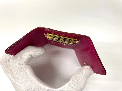 本物 ルイ ヴィトン M93732 マルチカラー マルチクル 4キーケース ブラック LV F/S - 画像11/13