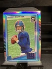 2025 Panini Donruss Optic Choice Jaxson Dart SILVER HOLO Rookie Card SP (B)