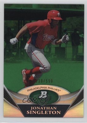 2011 Bowman Platinum Prospects Green 239/599 Jon Singleton Jonathan #BPP10 1g9