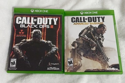 Xbox One, Call of Duty Advanced Warfare & Black Ops Video Game w/ Original Case