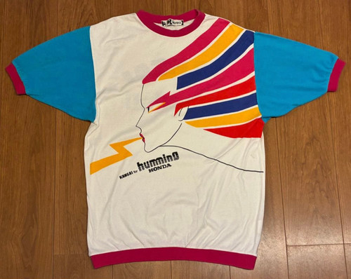 Kansai Yamamoto, Vintage Kansai Yamamoto Humming Honda T-shirt From Japan
