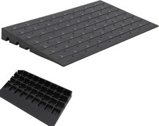 1pcs Kerb Curb Ramp Rubber Vehicle Slope Garage Ramps Car Wheelchair Threshold