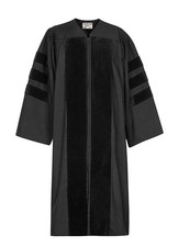 GraduationMall Classic Doctoral Graduation Gown 48 Black